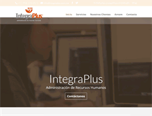 Tablet Screenshot of integraplus.com.mx
